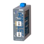 Industrieller PoE-Injektor, 1 10/100/1000/2.5G/5G/10G Base-T(x) RJ45 mit 30W PoE gemäß 802.3at, 9-36 VDC