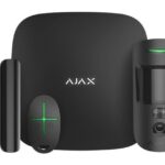 Hub 2 (2G), MotionCam, DoorProtect, Ajax SpaceControl schwarz