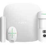 Hub 2 (2G), MotionCam, DoorProtect, Ajax SpaceControl weiß
