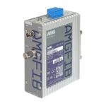 Industrieller 1-Kanal CVI/TVI/AHD/CVBS Video Transmitter, Singlemode 20 km, 1 Faser, 1310nm ST Connector, 12-36 VDC / 24 VAC Eingangsspannung