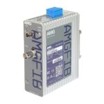 Industrieller 1-Kanal CVI/TVI/AHD/CVBS Video Empfänger Singlemode 20 km, 1 Faser, 1550nm ST Connector, 12-36 VDC / 24 VAC Eingangsspannung