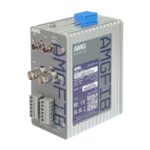 Dual Industrieller 1-Kanal CVI/TVI/AHD/CVBS Video Transmitter, 2x Kontakt in Videorichtung, 1x in Return, Singlemode 20 km, 1 Faser, 1550nm