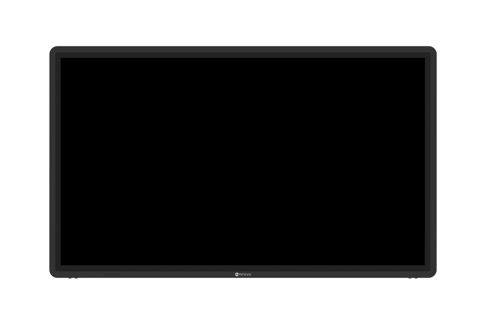 43,0” (109cm) LCD Monitor, 3840x2160, HDMI, DVI-D, VGA, FBAS, 24/7, Metallgehäuse