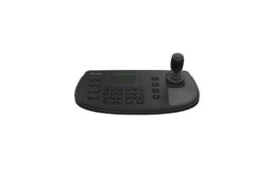 Hikvision DS-1200KI(B)(O-STD) Netzwerk-Tastatur/Controller für Videoüberwachung – 7 Touchscreen, 4D-Joystick, H.265+, PTZ-Steuerung, bis 256 Geräte/1024 Kanäle, kompatibel mit NVR/DVR/IP-Kameras