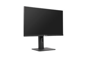 AG Neovo 23,8 Zoll Full HD LED-Monitor - 5 ms Reaktionszeit, 178° Betrachtungswinkel, DisplayPort/HDMI/VGA, Schwarz