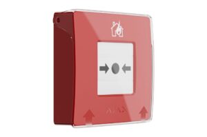 Ajax Manual CallPoint Rot – drahtloser Handfeuermelder Jeweller, Art.-Nr. 239590
