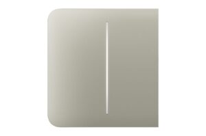 Ajax SideButton (2-Gang) Funk-Taster – 2-Tasten Panikknopf & Fernbedienung für Ajax Sicherheitssysteme, lange Batterielaufzeit, elegantes Design