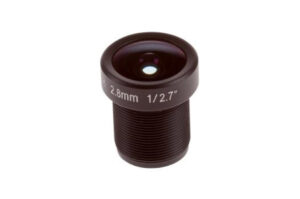 Axis M12 2,8 mm F1.2 Festbrennweiten-Objektiv für Sicherheitskameras, 10,7° Bildwinkel, Low-Light, M12-Mount, CCTV Überwachung (10er Pack) – Art.-Nr. 240012