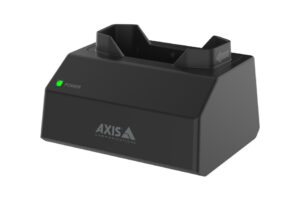 Axis W700 MK II Dockingstation 1‑Bay für Body‑Worn‑Kameras – Ladestation mit schneller, sicherer Datenübertragung, LED‑Status & W800‑Kompatibilität | Art.-Nr. 240687