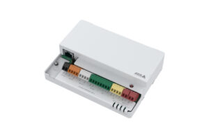 Axis A9210 Netzwerk‑I/O‑Relaismodul – 4 Relais, 4 Eingänge, IP‑Integration für Sicherheits‑ & Überwachungssysteme, Art.-Nr. 240690