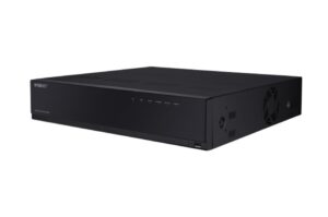 Hanwha Vision WRN-1610S: 16-Kanal NVR mit 8TB Speicher, 4x SATA, 150 Mbps, H.265 Unterstützung und HDMI/VGA-Ausgang