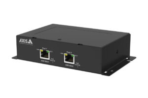 Axis TU8010 PoE-Extender 2-Port 60W – 100 m Reichweite, 2x 10/100/1000Base‑T RJ45, -40°C bis +65°C, Art.-Nr. 240885