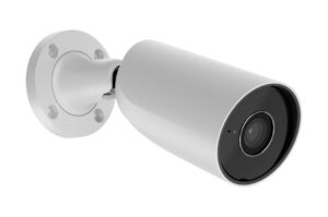 Ajax BulletCam 5 MP Außenkamera 4 mm 2880x1620 25 fps IP65 PoE (802.3af) H.265/H.264 WDR Wandmontage weiß