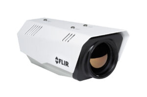 Teledyne FLIR FC-617 AI-R Wärmebildkamera 640x512, 35 mm, 8,3 fps, 17°/14°, IP67, PoE (802.3at), ONVIF G/S/T, SD-Speicher, H.264/H.265, Außenüberwachung, Mast-/Wandmontage