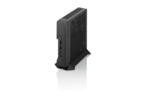 Solvido Mini-PC mit Intel Celeron J4105, Dual DisplayPort und 2x Gigabit LAN - Kompakter schwarzer Metall-PC für effiziente Leistung