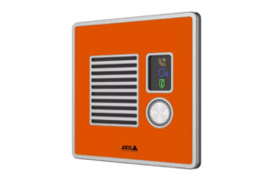 Axis I7010-VE VoIP-Türstation IP66/IP69, PoE & SIP – Edelstahl, vandalismussicher, Unterputz/Wandmontage