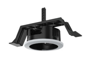 Axis TM3212 Einbauhalterung Recessed Mount – deckenbündige Deckenmontage für diskrete Videoüberwachung, robuste Kamerahalterung, Art.-Nr. 242494