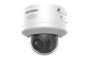 Hikvision 8MP 4K IP-Kamera varifokal 2,8–12 mm, IR-Nachtsicht, PoE, IP66, vandalismusgeschützt, Audio & Alarmeingang, microSD, H.265, WDR, 30 fps, Deckenmontage