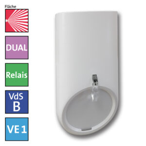 TELENOT comstar VAYO pro DUAL B10 IR-MW-Bewegungsmelder – Hochpräziser Bewegungsmelder für maximale Sicherheit