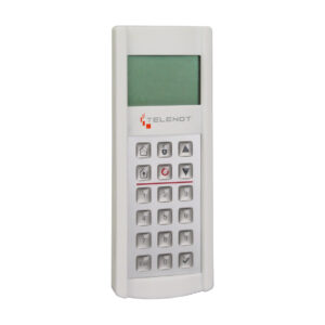 TELENOT Mobiles Bedienteil MBT 240 Weiß - Intuitive Steuerung für Sicherheitssysteme