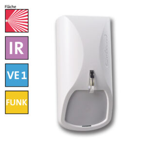 TELENOT Infrarot-Bewegungsmelder F215 Funk – Optimale Sicherheit mit H 109003 Technologie