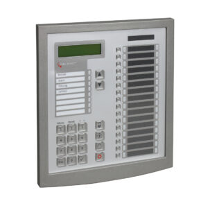 TELENOT LCD-Bedienteil BT 830 in Graualuminium RAL 9007 - Hochwertiges Steuergerät für Sicherheitssysteme
