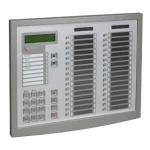 TELENOT LCD-Bedienteil BT 840 in Graualuminium RAL 9007 - Hochwertiges Sicherheitssteuergerät für optimale Kontrolle