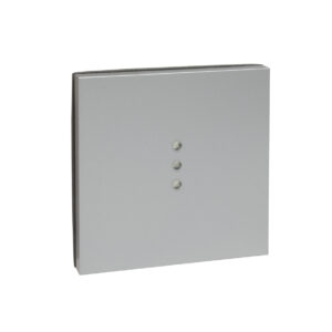 TELENOT RFID-Leser cryplock BLM10 D Vario in Silber-Metallic - Hochwertige Sicherheitstechnologie für optimale Zutrittskontrolle