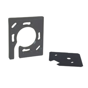 TELENOT Distanzset BLZ11 in RAL 7024 Graphitgrau - Optimale Sicherheit und Passgenauigkeit