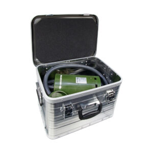 TELENOT 100078109 Transportkoffer für Reinigungs-Kit ASD – IP67, stoßfest, mit passgenauen Fächern