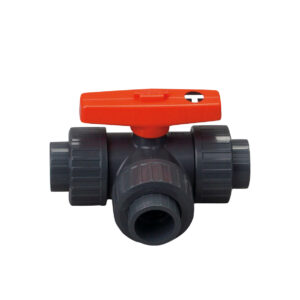 TELENOT Drei-Wege-Kugelhahn MV 25 PVC - Hochwertiger Industriearmatur mit Artikelnummer 100078132