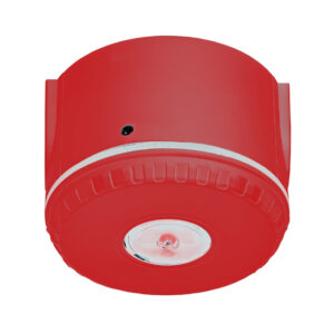 TELENOT Optischer Signalgeber Ceiling 4481 Rot – Effektive Sicherheitslösung für Deckenmontage