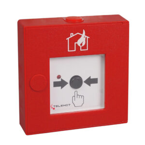 TELENOT Funk-Handfeuermelder Rot 4614 - Zuverlässiger Brandschutz G 219008