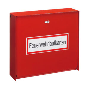 TELENOT Feuerwehrlaufkarten-Depot 508015 – Robustes Sicherheitsdepot für Brandschutzdokumente