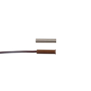 TELENOT Magnetkontakt MK30 Braun mit 25m Kabel - Hochwertiger Einbruchschutzsensor für Sicherheitssysteme