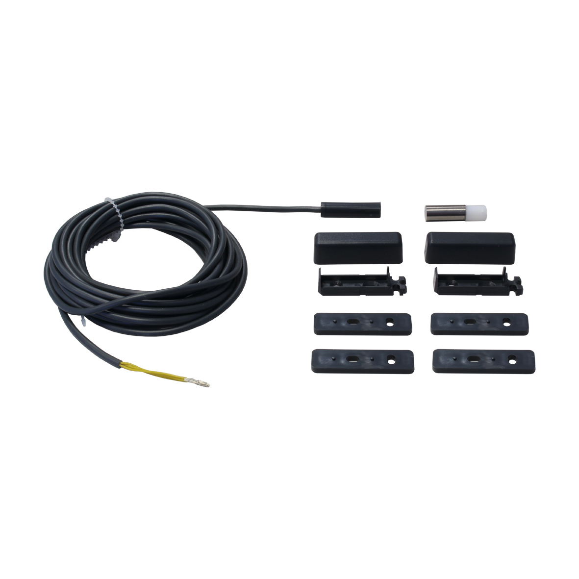 TELENOT Magnetkontakt MSA-LZS Anthrazitgrau 10m - Hochwertiger Sicherheitskontakt für zuverlässigen Schutz