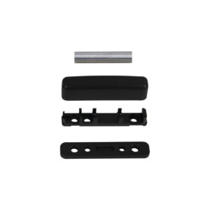 TELENOT Stabmagnet im Aufbaugehäuse SM-AG 30 Anthrazit (2er Set) - Hochwertige Sicherheitstechnik für Tür- und Fensterüberwachung