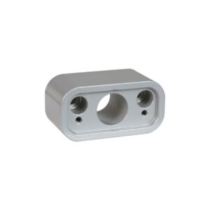 TELENOT Aufbaugehäuse Zargenmontage 8363.6 - RAL 9006 Weißaluminium für optimale Sicherheitssysteme