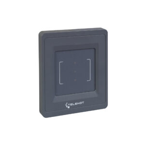 TELENOT RFID-Schreib-Leser cryplock BLM10 H5B in Graphitgrau RAL 7024 - Hochwertige Sicherheitstechnologie für effiziente Zutrittskontrolle