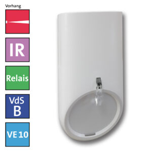 TELENOT Infrarot-Bewegungsmelder comstar VAYO pro B25 – Fortschrittliche Sicherheitstechnik für zuverlässigen Schutz zu Hause
