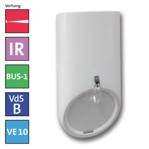 TELENOT VAYO pro B25 BUS Infrarot-Bewegungsmelder: Optimale Sicherheitstechnologie für Ihr Zuhause