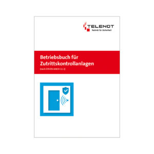 TELENOT Betriebsbuch 10er Pack: Optimale Zutrittskontrolle und Sicherheitsverwaltung für Anlagen