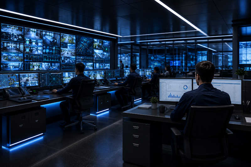 Video Management Software für Unternehmen zur zentralen Verwaltung von Überwachungskameras