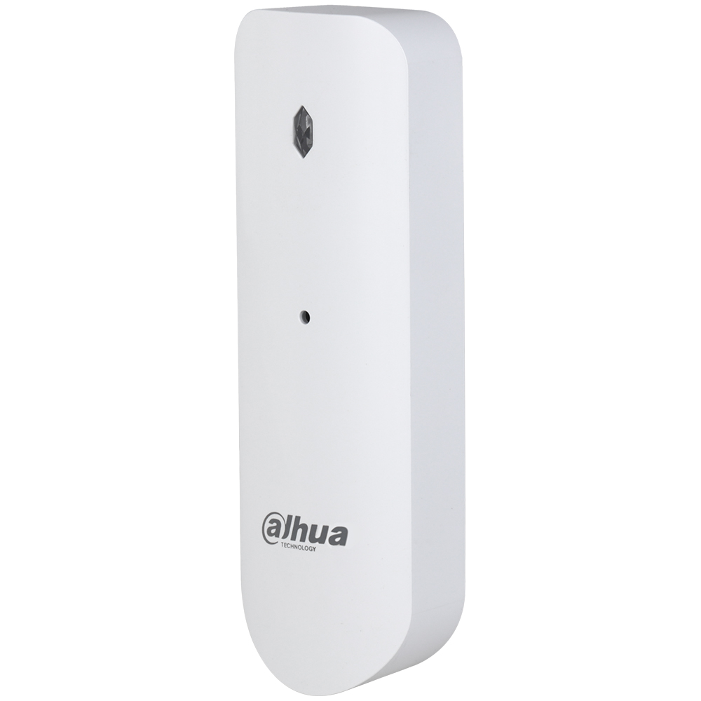 Weiße Wandleuchte von Dahua Technology mit ovaler Form und minimalistischem Design.