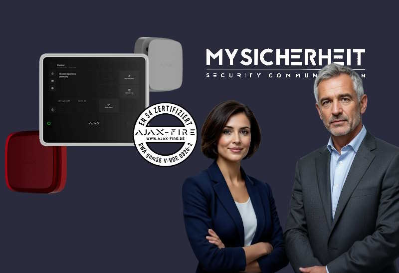 Ajax EN54 Brandwarnanlage – My‑Sicherheit zertifizierter Facherrichter für Planung, Installation & Wartung
