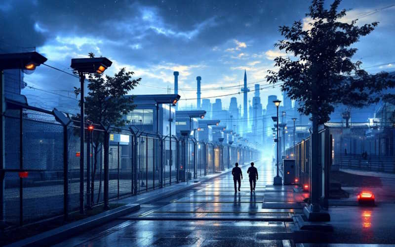 Sicherheitslösung für Energieanlagen mit KI-gestützter Überwachung