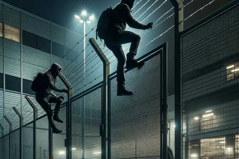 Perimeterschutz zur Absicherung von Unternehmensgeländen und Außenflächen