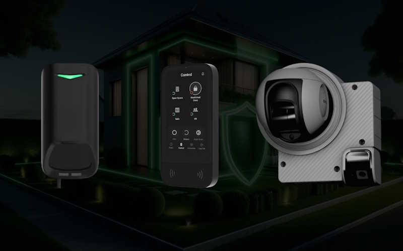 Moderne Einbruchmeldetechnik mit intelligenter Sensorik für Gewerbeobjekte