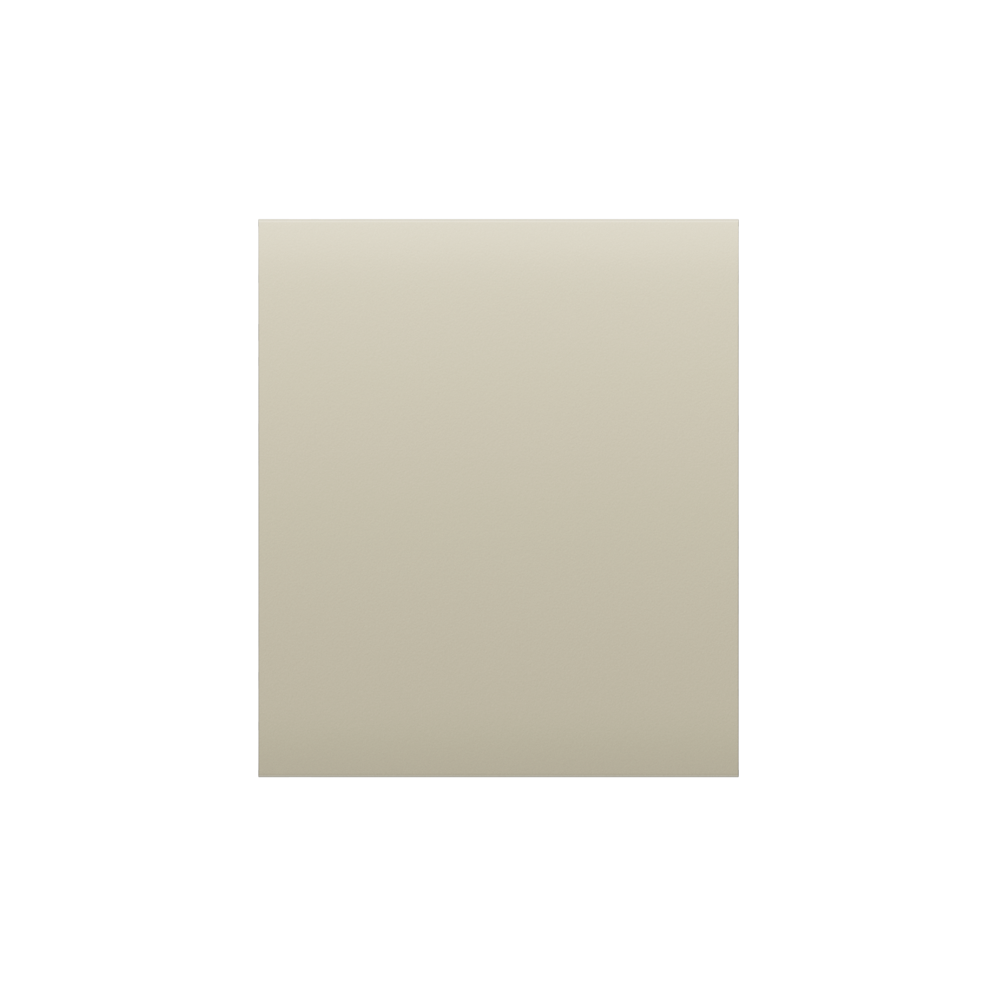 Ein schlichtes, quadratisches Bild mit einem einheitlich beigen Farbton.