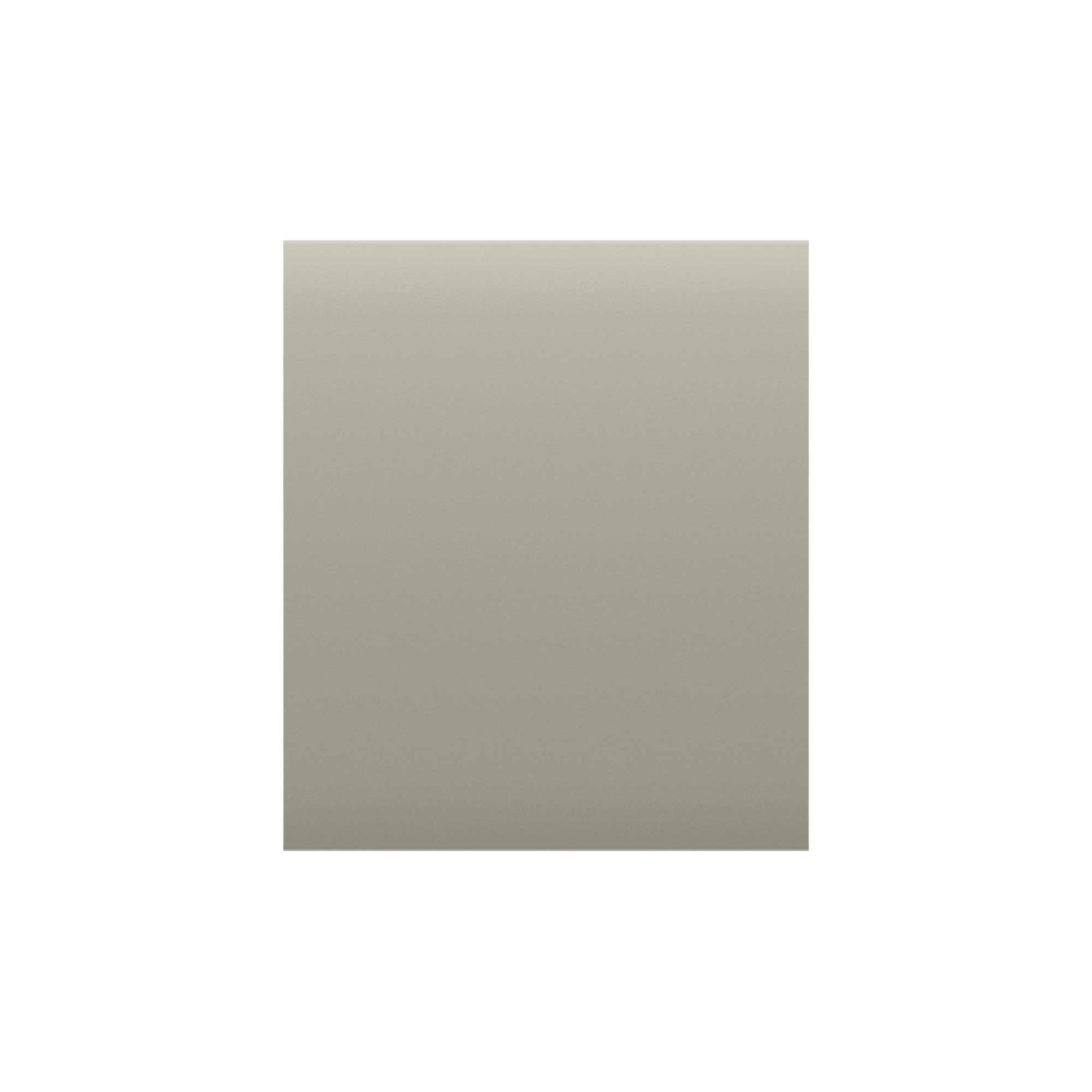 Einheitlich graues Quadrat mit glatter Oberfläche.